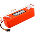 Miniatyrbilde 2 av 5: QU*Robotstøvsuger BRR-2P4S-5200S Batteri, Kompatibelt med Roborock, S55 S60 S65 S50 S51 S5 MAX S6, Erstatningsbatterideler