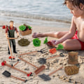 Miniatyrbillede 2 af 5: 7/13 stk Miniaturlegetøj Simulerings Træning PVC Haveredskaber Model Legetøj til Børn