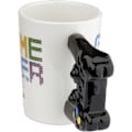 Miniatyrbilde 5 av 5: Spillkontroll Keramisk Formet Håndtak Te Kaffe Krus A˜QD