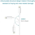 Pikkukuva 4 / 5: Apple Lightning-kaapeli USB:hen, 3 metriä - MFi-sertifioitu*QN