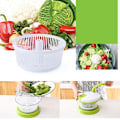 Miniatyrbillede 1 af 5: QU.Multifunktionel Kødhakker Husholdnings Manuel Køkkenmixer Foodprocessor 21.5X16.7X16.7Cm