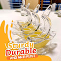 Miniatyrbillede 2 af 5: Akryl Fugl Citronpresser Ergonomisk Citronsaft Frugtpresser med Hældetud 1 stk._QF
