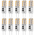 Pikkukuva 1 / 3: QU/10x G4 LED-lamput 12V AC/DC Lämmin valkoinen 3000K 2W, Ei-himmennettävä valaistus