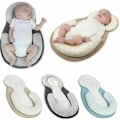 Miniatyrbillede 1 af 2: [QD] Ortopædisk baby pude mod deformation og fladt hoved beige