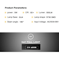 Miniatyrbillede 4 af 4: #QD#MR11 GU4 5W kold hvid LED-pærer, 6000K 600 Lumen LED-lamper, erstatning for 50W halogenpærer, LED-pærer, ikke dæmpbar, 120° strålevinkel, 10 stk.