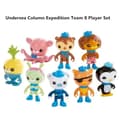 8 st Octonauterna Figurer Octo Crew Pack Leksaksset Actionfigur Dockleksak Present