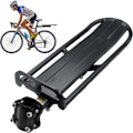 Miniatyrbild 1 av 4: #QD# Cykelpakethållare, Universal Justerbar Pakethållare Cykeltillbehör Snabbkopplings Cykelhållare, Max 10 kg, Bakre Cykelsits Snabbinstallation
