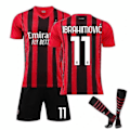 Miniatyrbilde 2 av 5: AC Milan Hjemmedrakt Treningsdress 80 Ronaldinho 22-Kaka -a S*QN