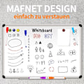 Miniatyrbild 4 av 5: [QD] Whiteboard Markers/Pens and Eraser Set for Kids, 9 Pieces, Fine Tip, Colour