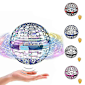 Miniatyrbillede 1 af 5: \"QD\" 3-pak Pro Hover Ball LED-Spinnerbold Orb Legetøj