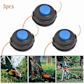 Miniatyrbillede 2 af 5: 3 stk. T25 Trimmer Automatisk Hoved til Husqvarna Græsslåmaskine_ufo