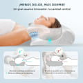 Miniatyrbild 3 av 4: Viscoelastic Neck Pillow, Ergonomic 2-in-1 Orthopedic Pillow for Neck Pain, Contoured Support Pillow, 1 pc white