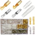 -ringkabelskor Kabelskor Runda kulkontakter Kit 400st, 3,9 mm