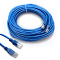 Miniatyrbillede 2 af 5: QD-200 cm Cat5e 1000 Mbps Ethernet / Netværkskabel - Blå blue 34