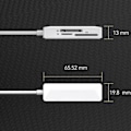 Miniatyrbilde 5 av 5: [QD] Ios8pin kortleser Tfsd Xd 3-i-1 kortleser for laptop, telefon og nettbrett