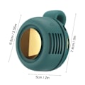 Miniatyrbillede 2 af 5: QU/Bærbar Clip Køleventilator USB Genopladelig Mini Clip Ventilator Nakke Talje Ventilator Justerbar Airconditionventilator