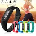 Miniatyrbillede 2 af 3: \"QD\" Typ B Skridttæller Pedometer Ur-model Behagelig at bære - Sort