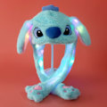 Miniatyrbild 1 av 5: QD-Mjuk och varm kaninmössa med LED-ljus, hoppande mo Luminous Large Stitch