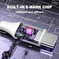 Miniatyrbilde 5 av 5: QD-100W 96W USB C-lader for MacBook Pro 13/14/15 tommer 202