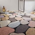 Badeværelsesmåtte skridsikker og hurtigtørrende måtte, superabsorberende anti-skrid måtte til badeværelse