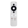 Fjärrkontroll med röststyrning / Km2 för Android TV-box med röststyrning (vit)