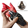 Miniatyrbillede 2 af 5: QU/Spiderman Web Shooters Legetøj Spider Man Håndled Cosplay Peter Parker Tilbehør Rekvisitter Handsker Til Børn