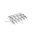 Miniatyrbilde 3 av 5: Bakeplate for Baguette, i Rustfritt Stål_qq