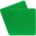 Miniatyrbillede 2 af 2: \"QD\" 38x38 byggeplade - 2 stk. Duplo byggeplader pink