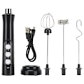 Miniatyrbild 1 av 2: Milk Frother with Adjustable Speed Settings, Quiet Operation & USB-C Rechargeable for Instant Frothing