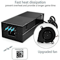 Miniatyrbild 5 av 5: Xbox One Strömförsörjning, [Uppgraderad version] Xbox AC-adapter Ersättningsladdare Ström för Microsoft Xbox One, Spänning 100-240V*QN