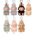 Miniatyrbillede 3 af 7: Labubu Dukke Første Generation Labubu Nøglering Mart Høj Kvalitet Macaron Blind Box Plyslegetøj Monster Labubus La Bubu Original D