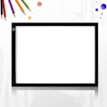 Miniatyrbilde 2 av 4: LED-lysbord tegnebrett med skala A3_qq