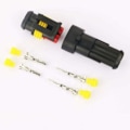 Miniatyrbillede 2 af 4: QU/12V Vandtæt Stik, Vandtæt Elektrisk Stik, 1,5 mm Han- og Hunterminaler, Vandtæt Elektrisk Ledningsstik