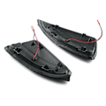 Miniatyrbild 3 av 5: LED Dynamiska Blinkers Sidospegelindikator för C-klass W204 07-14 W639 ML W164