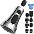 Nozzle for Kitchen Faucet, 3 Different Water Flows Silver Silver 133