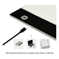 Miniatyrbillede 3 af 5: A4 LED Tegneplade / Lysbord med USB_qq