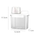 Miniatyrbillede 1 af 3: [QD] 3 størrelser forseglede vaskemiddelbeholdere, opbevaringskasser til vaskemiddel, opbevaringskasser til rengøring af vaskemiddel 1100 ml
