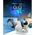 Miniatyrbillede 4 af 5: [QD] Kaishengyuan Astronaut Galaxy Projektor, Stjernehimmelprojektor til Børn og Voksne med Nebulagenerator, Timer og Fjernbetjening