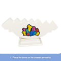 Miniatyrbilde 4 av 5: 48 stk Tetra Tower-spill Balanse Stapling Team Building Blokk Brettspill for Barn & Voksne, STEM Leke