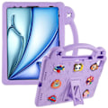 Miniatyrbild 1 av 4: \"QD\" Compatible with iPad Air 11 (2024) EVA Foam Stand Case - Purple