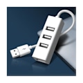 Miniatyrbilde 5 av 5: 5 stk Hub USB Multi 2.0 Hub USB Splitter Strømadapter Høy Hastighet 4 Port Alt i Ett for PC Windows C
