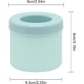 Miniatyrbillede 2 af 5: QU-Isterningeform med låg 2 stk Silikone Isterningeform Isterningeform Isforme Ismaskine Isterningeforme Mini Isterning Silikone Isterningeform Az,A