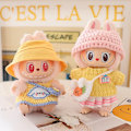 Miniatyrbild 3 av 7: Monster Kläder Designer Lyx Labubu Kläder, Originala Labubu Outfits, Labubu Tillbehör för Popmart Nyckelring Dockor Pink canvas shoes