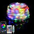 Miniatyrbilde 4 av 5: Smart Julebelysning RGB LED Lyslenke med APP Fjernkontroll 10m_qq