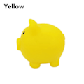 Miniatyrbild 1 av 5: Sparkasse Tecknad Grisformad Spargris Gul yellow 8x10x9.4cm_QF