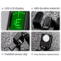 Miniatyrbilde 3 av 4: \"QD\" Gitarstemmer for alle instrumenter - Clip-on elektronisk stemmer for gitar, bass, ukulele, fiolin, mandolin, banjo