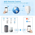 Miniatyrbilde 3 av 4: Tuya WiFi Smart Plugg EU Standard 16A 4-Pakning_qq