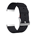 Miniatyrbillede 3 af 4: [QD] Canvas armbånd Fitbit Versa 3/Sense Sort