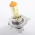 Miniatyrbilde 5 av 5: Halogenpære H4 12V 60/55W Gul 3000K Frontlyspære Bilpære Bil-pære 2 stk (1 par)_QF