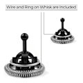 Miniatyrbilde 3 av 4: 4x for Aeroccino 3 Aeroccino 4 Blender melkeskummer reservedeler kaffemaskin reservedeler